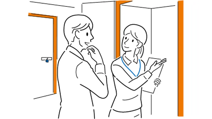 店舗見学イメージ